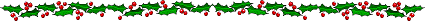 festive holly boughs